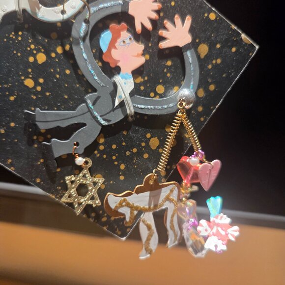 JEWISH WEDDING GIFT - NEW IN BOX - MEZUZAH BY ARTIST KAREN ROSSI - Picture 4 of 6